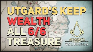 Utgards Keep Wealth All Treasure Chests Assassins Creed Valhalla [upl. by Nolur]