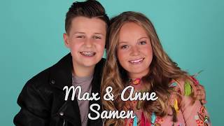 MAX amp ANNE  SAMEN OFFICIAL LYRICS  JUNIORSONGFESTIVALNL🇳🇱 [upl. by Nahte]