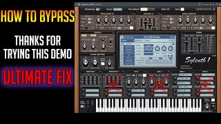 Sylenth Thank You For Trying This Demo ULTIMATE FIX  BYPASS SYLENTH v3 Message Loop [upl. by Sackey]