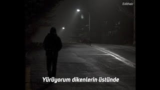 Batuhan Yağız  Yürüyorum Dikenlerin Üstünde Lyrics [upl. by Claudian721]