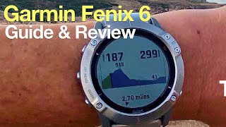 Garmin Fenix 6 InDepth Review For Hiking amp Outdoors  HikingGuycom [upl. by Scheck]