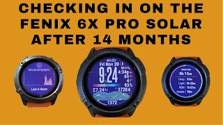 Garmin Fenix 6X Pro Solar After 14 Months [upl. by Rehpotsirahc]