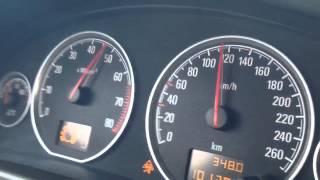 Opel Vectra 22 acceleration 0150 [upl. by Lenneuq520]