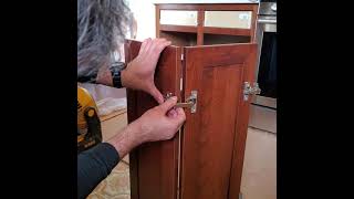 How to install lazy Susan DOOR [upl. by Assilam]