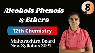 Alcohol Phenols and Ethers Class 12th Chemistry Part 8 [upl. by Anthea]