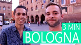 Bologna in 3 minutes 🔆🍸 A great trip to Bologna in Italy [upl. by Dehsar]