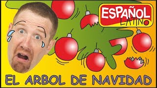 Cancion de Arbol de Navidad  Aprender con Steve and Maggie Español Latino [upl. by Yenaled]