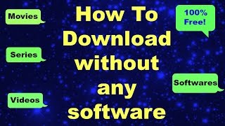 How to download movies for free all methods [upl. by Lutero]