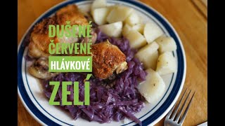 Dušené červené hlávkové zelírecept [upl. by Anayia]