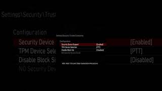 Easily Enable TPM on MSI Motherboards shorts tpm secureboot [upl. by Brezin]