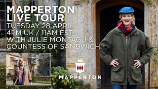 Meet the Countess of Sandwich for a tour of Mapperton House with Julie Montagu [upl. by Rovit955]