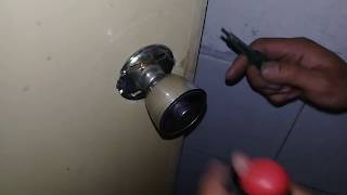 TRIK BUKA PASANG HANDLE PINTU KAMAR MANDI [upl. by Ivonne412]