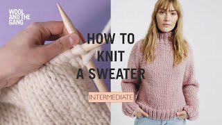 How To Knit The Eden Sweater [upl. by Ciardap299]