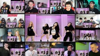 BLACKPINK  ‘Shut Down’ DANCE PERFORMANCE VIDEO  REACTION MASHUP [upl. by Eisnil]