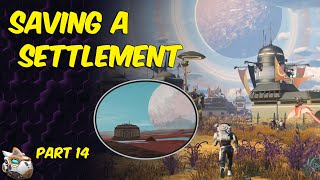 Saving a Settlement  No Mans Sky Beginners Guide 2025 Part 14 [upl. by Bolger]