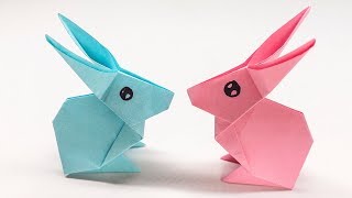 Easy Origami Rabbit  How to Make Rabbit Step by Step [upl. by Milon507]