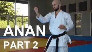 ANAN pt 2  ryuei ryu kata explanation  TEAM KI [upl. by Devonna]