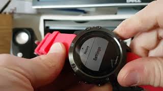 Fastest way to reconnect bluetooth on garmin fenix [upl. by Ferdinande]