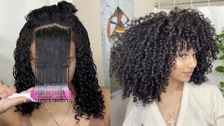 How To Denman Wash n Go Routine for Defined Curls [upl. by Ditter]