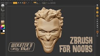 Zbrush tutorial for absolute beginners [upl. by Latreshia773]