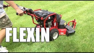 Troy Bilt Flex Mower and Blower Review [upl. by Aznola]