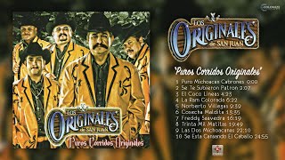 Los Originales De San Juan  Puros Corridos Originales Disco Completo [upl. by Eugenia296]