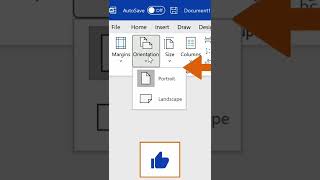 How to Change Page Orientation in Microsoft Word [upl. by Odnarb]