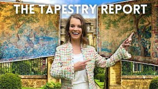 18th Century Tapestry Restoration Update Dissertation Mark Manor House Secrets Revealed [upl. by Maynord]