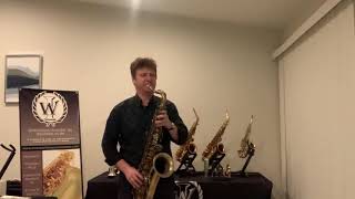 1956 Selmer Mark Vi Tenor Saxophone [upl. by Ime]