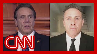 Gov Andrew Cuomo addresses brother Chris coronavirus diagnosis [upl. by Stoops741]