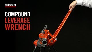 RIDGID Compound Leverage Wrenches [upl. by Joanne]