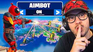 I Added Aimbot to Fortnite [upl. by Ardnohsed]