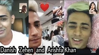 Danish Zehen Memorable Video Calls With Arishfa Khan  Fambruh fambruharmy Coolestbadboi 🔥🔥 [upl. by Rehteh]