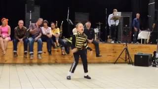 8 Year Old Kid Dancing to Michael Jackson Songs [upl. by Relyk]