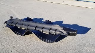 Amphibious Velox robot uses undulating fins to swim and crawl [upl. by Ahsienroc]