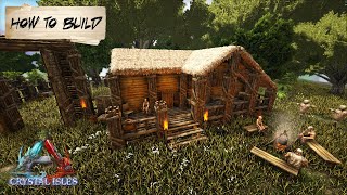 Ark Beginner Base  How To Build [upl. by Ariom]