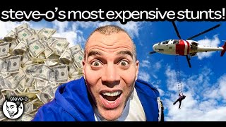 My Five Most EXPENSIVE Stunts  SteveO [upl. by Ydnew]