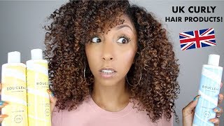 UK Curly Hair Products Boucleme Review  BiancaReneeToday [upl. by Bunny]