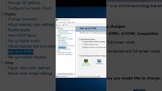 How to turn on GSync [upl. by Yvonne52]