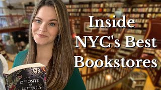 Visiting The 5 BEST Bookstores in NYC [upl. by Mona]