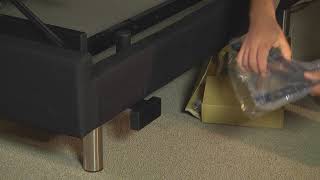 How To Install A Headboard Bracket  Contempoary II Rize Adjustable Beds [upl. by Prince]