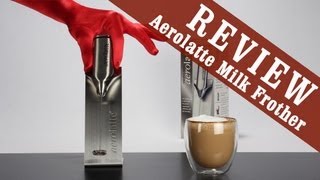 Aerolatte Milk Frother  Exclusive Review [upl. by Ainafetse]