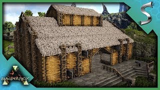 HIGHLANDS HORSE STABLE BUILDING  Ark Survival Evolved Cluster E11 [upl. by Nnhoj989]