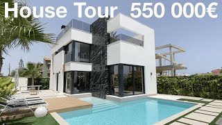 House Tour  Villa design et moderne à 550 000€ [upl. by Atina873]