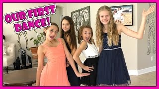 KAYLAS FIRST SCHOOL DANCE  GIRLS SLEEPOVER  We Are The Davises [upl. by Zolnay866]