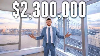 NYC Apartment Tour 23 MILLION LUXURY APARTMENT [upl. by Gault]