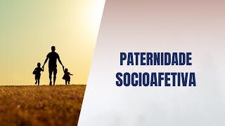 Paternidade socioafetiva [upl. by Juan]