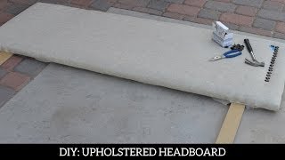 DIY How to Upholster a Headboard [upl. by Enia]