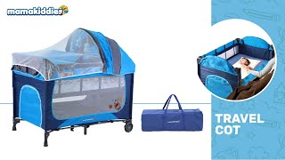 Mamakiddies Portable Baby Cot Playpen Installation [upl. by Johm]