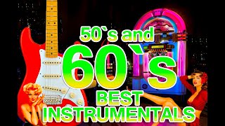 50s and 60s Instrumental hits for all time  Over 2 hours with Golden Memories [upl. by Cantone]